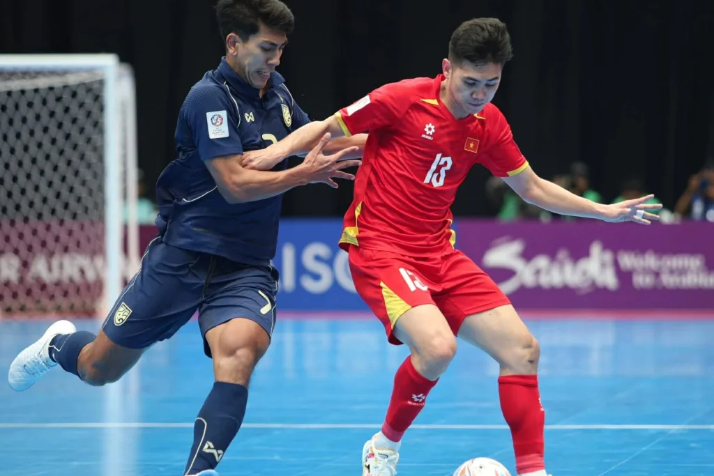 Đội tuyển futsal Việt Nam gặp Indonesia ở tứ kết giải châu Á